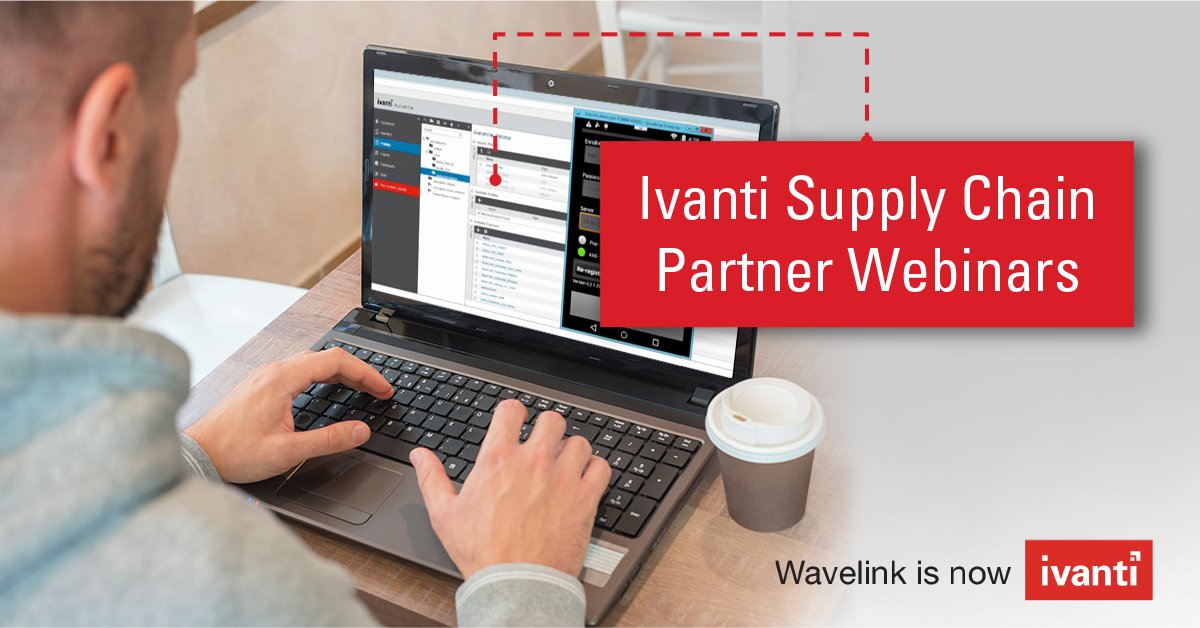 Jensfavs's tweet photo. Ivanti SUPPLY CHAIN PARTNERS save your spot at the August 21st webinar on Enterprise Mobile Management - Avalanche Updates https://t.co/ezlawg8zhq https://t.co/AgCSjgnqQr