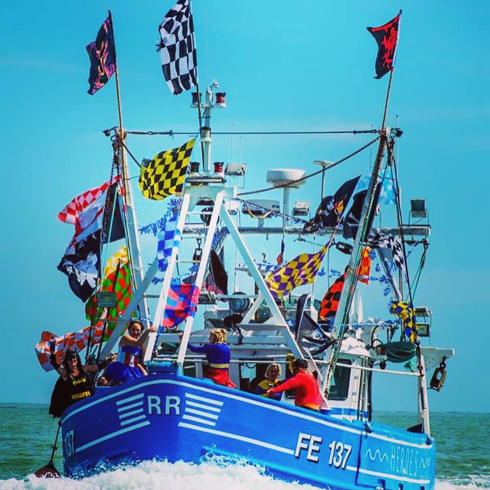Folkestone’s annual trawler race will be taking place this weekend and it will also involve a fish pie competition judged by 1st class chefs and a home-made raft race. Organiser Cath Mison spoke to Folkelife about the event. 

bit.ly/trawlerrace