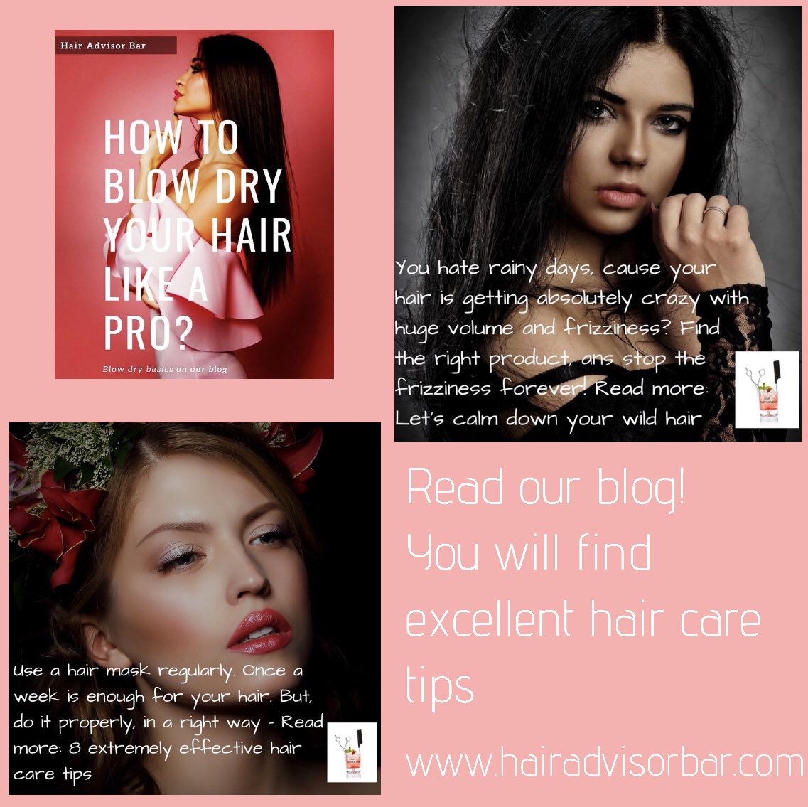 AdvisorBar's tweet image. Every hair type is different. If you treat your hair in the right way, with the right products, you will achieve incredible results!
Find on our blog everything you need to know about your hair #hairtipsdaily #haircaretips #hairhacks