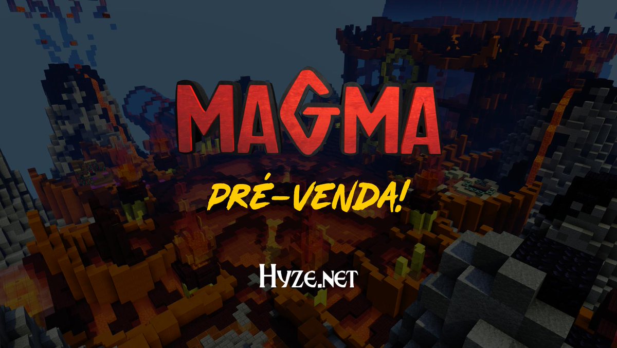 🔥 PRÉ-VENDA DO FACTIONS MAGMA!

O Factions Magma acaba de ter a sua pré-venda anunciada! Este servidor conta com o Sistema de Temporadas, uma Mina reimaginada, atualizações semanais e muito mais!

📜 Mais informações: bit.ly/2yYUO7n
🛒 Loja: loja.hyze.net