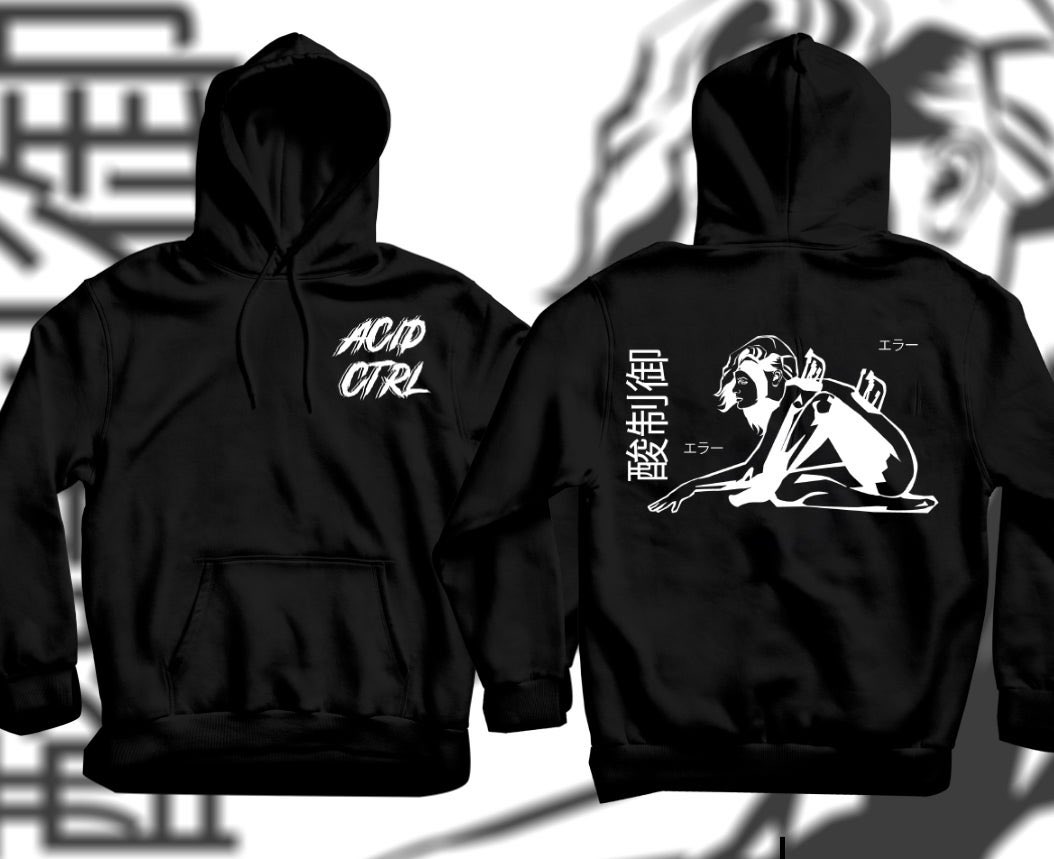 cyber girl hoodie