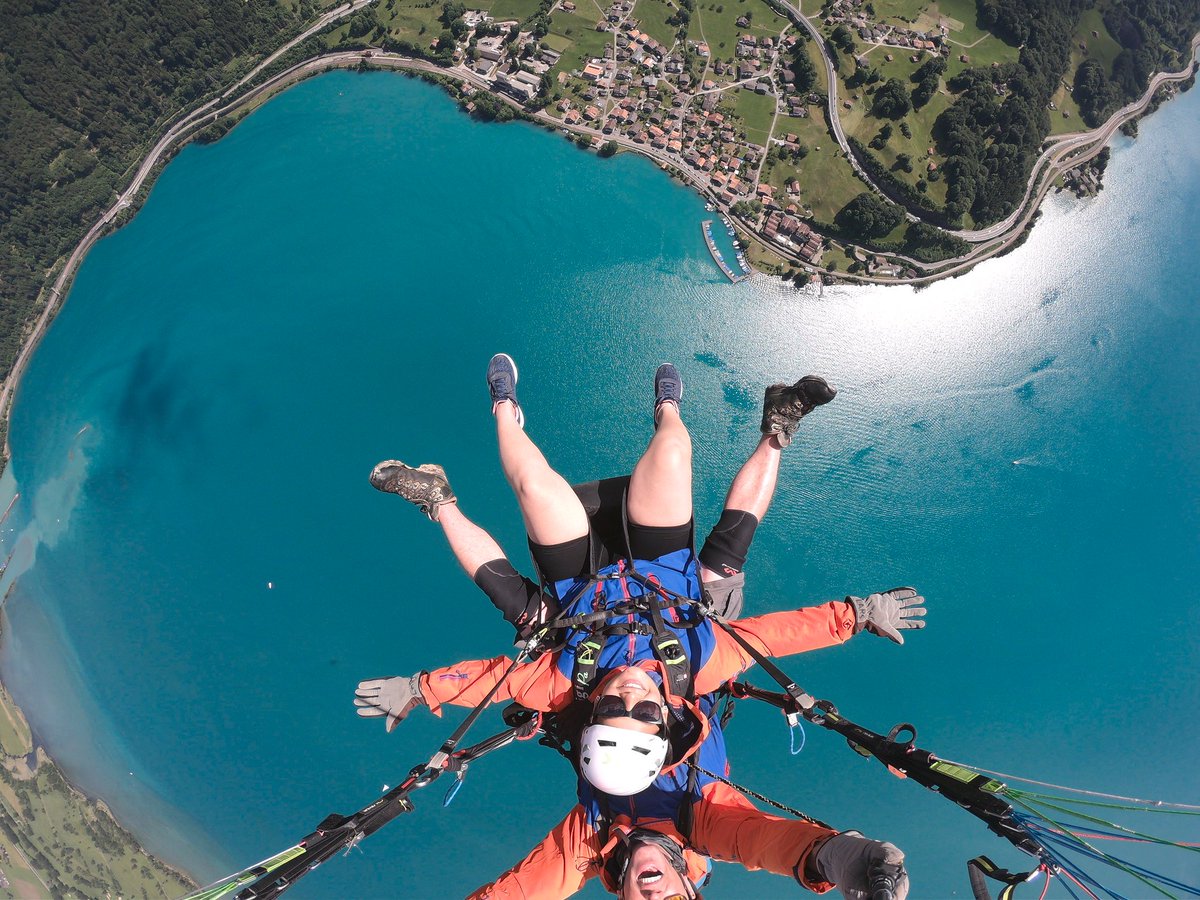AlpinAir's tweet photo. A #birdseyeview is the best #view 
.
.
.
#interlaken #Switzerland #adventuretravel #wanderlust #TravelTuesday #FlyLikeAnEagle #YOLO https://t.co/wCK5dbdpec