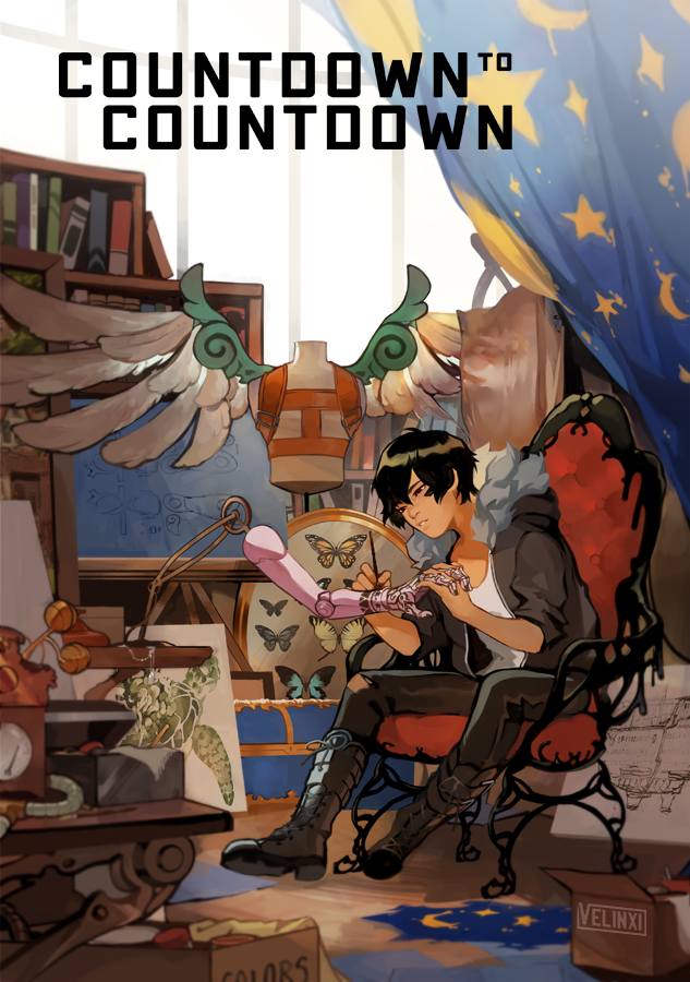Velinxi's tweet photo. Iris Black- self proclaimed inventor and artist, has the ability to bring drawings to life. He can make flying shoes and bottomless boxes. It’s too bad he can’t make friends.
Read his story!

https://t.co/y4ko5uZLkR
Tapas: https://t.co/gp5BYo5XXN
Webtoon: https://t.co/gPsMG5PrOs https://t.co/deG5nRqtZQ