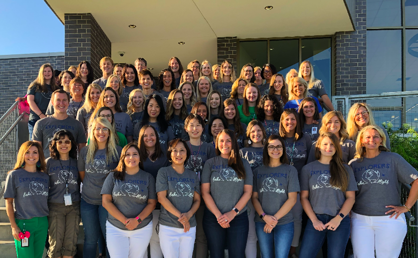 Happy first day of school from all of us <a href="/BVWolfSprings/">Wolf Springs Elementary</a>! #firstday #backtoschool #WSEtakesflight