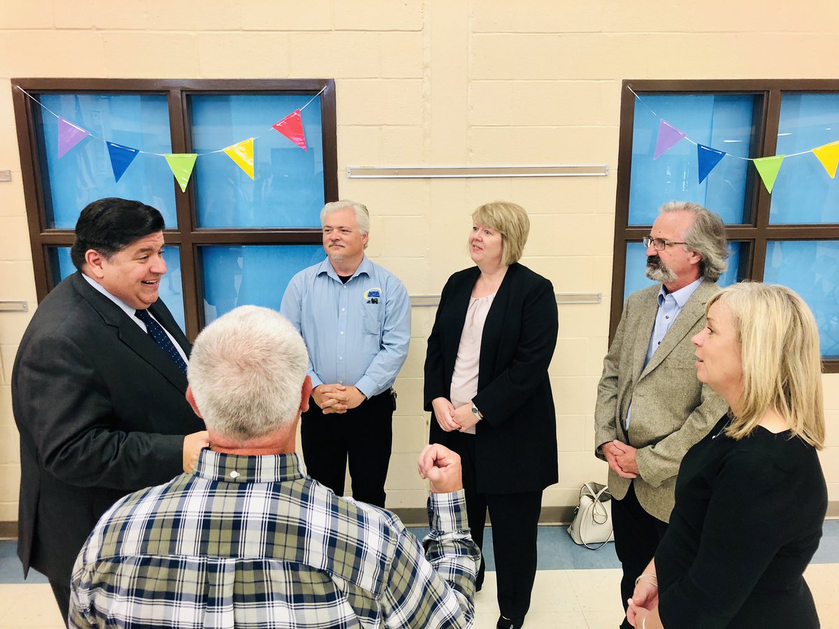 I’m excited to be here at Ridgely Elementary in Springfield to announce our statewide strategic initiative to expand broadband in communities across our state: Connect Illinois.
