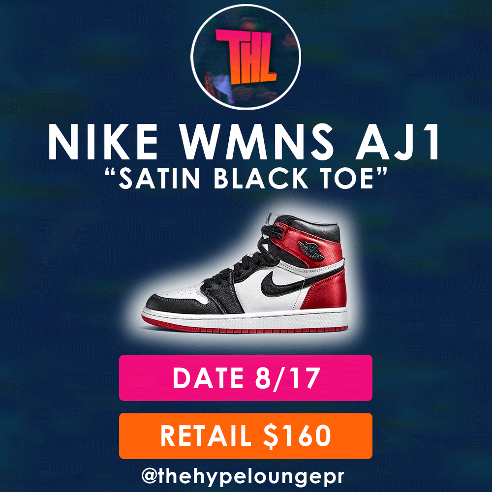 CookDesigner's tweet image. Who's Ready for the AJ1 Satin Black Toes??? I Know @thehypelounge_ @AnonHustle_ &amp;amp; @GroupifySuccess Are