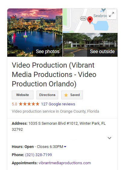 We're very proud to hit this milestone of 125+ Five Star Google verified reviews! Thank you to all of our clients for your continued support.

#clientreviews #corporate #videoproduction #production #orlandovideoproduction #orlando #floridavideoproduction #google #videocompany