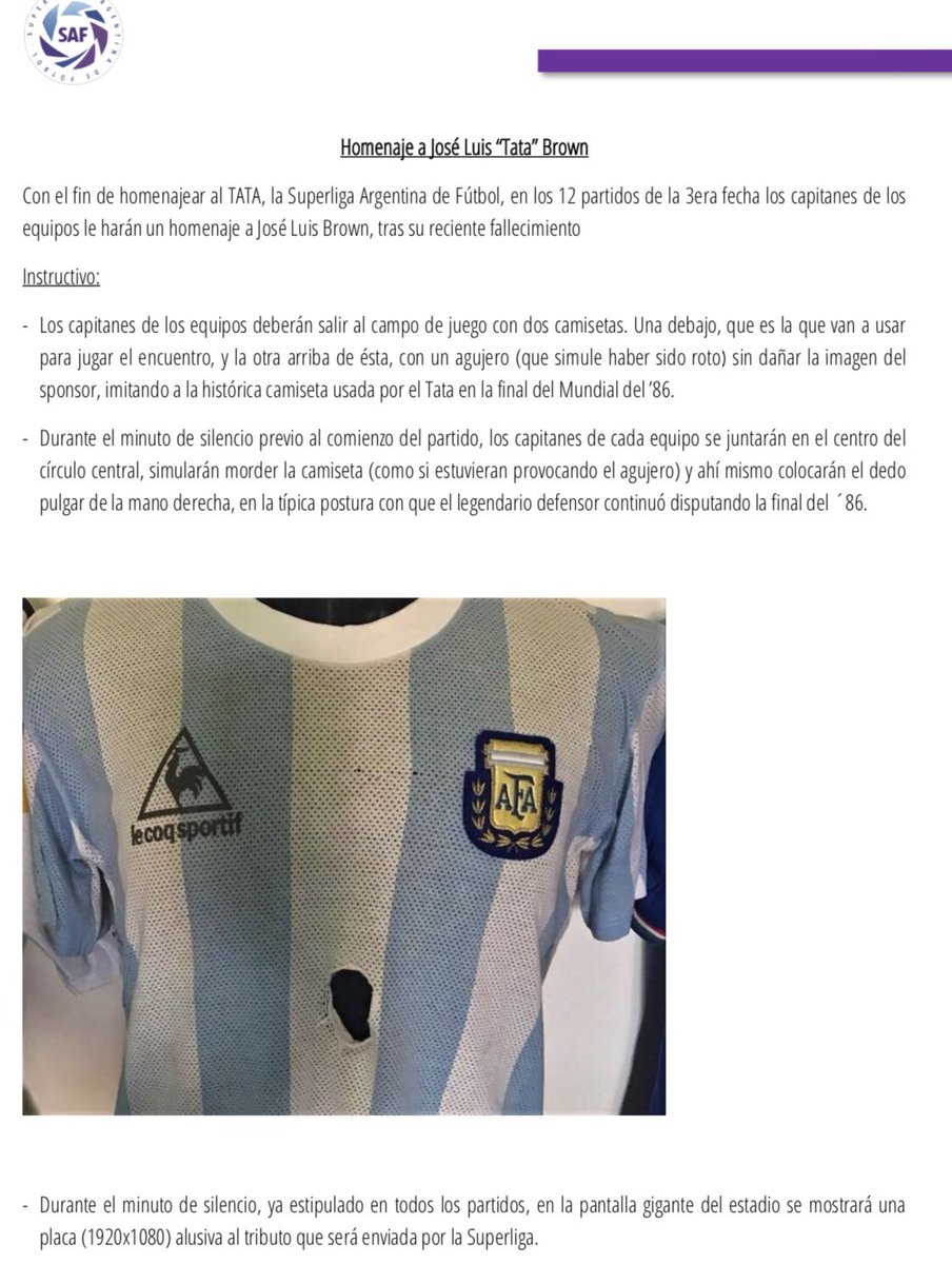 Hermosa idea, gracias @superliga ,este es tu legado viejo , eterno por siempre , orgulloso es poco , te quiero siempre ❤️✨