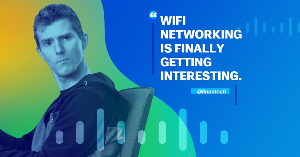 CiscoNetworking's tweet photo. Spill your truth, @LinusTech. #WiFi6 is about to change the network game. https://t.co/Txi9e9BBLq #WiredForWireless https://t.co/oGp7WGd7cL