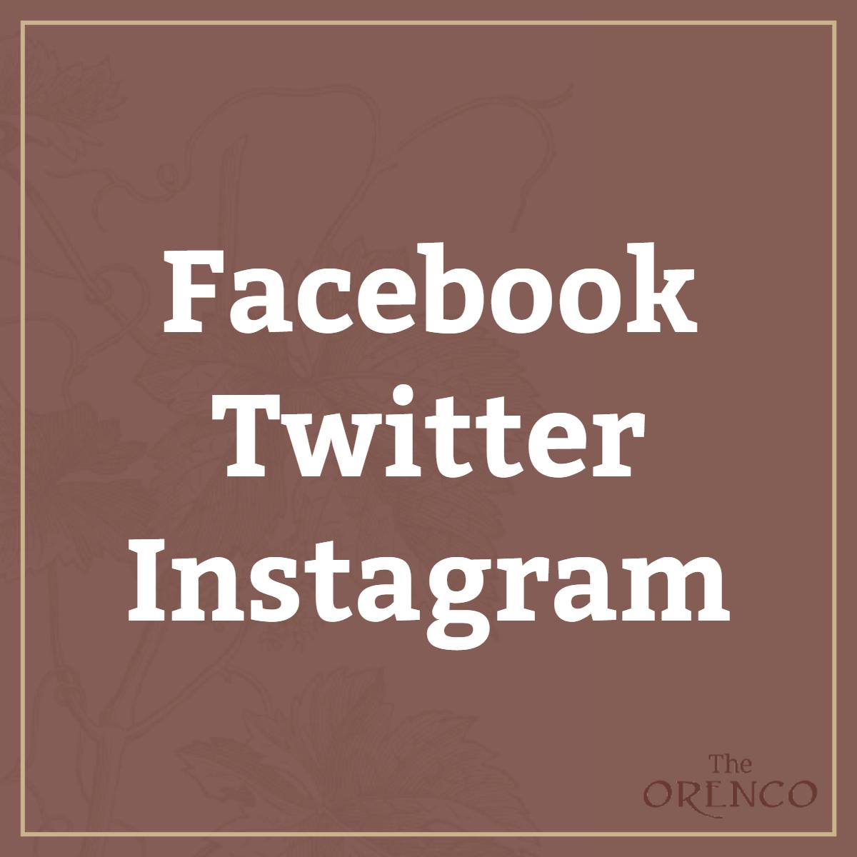 Never miss a moment. Follow all of our social pages today!
