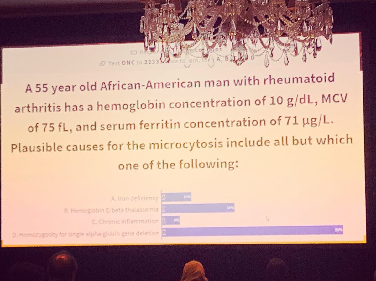 onc_hem's tweet photo. Day 1 GW Hem &amp; Med Onc Best Practices with #hematopoiesis #anemia #sicklecellanemia #porphyrias #bonemarrowfailure #megaloblasticanemia #sideroblasticanemia  #oncologynurse #oncologist #hematologynurse #hematologist #gwbestpractices19 #tripleboardcertified #moc #boardcertified https://t.co/4PPQ1jojgu