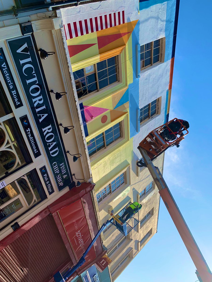 danieldaviesRPL's tweet image. More #StreetArt goin’ up the #VictoriaQuarter #NewBrighton by Felix, Dossa, Louis n the boys #RockpointLeisure @imaginewirral @WirralCouncil @Wirral_Chamber #HospitalityLedGeneration @Instoflicensing @NewBrightonNIBS @RockpointApp @SarahCloverBar @Gui_Chipchase @ParisTheodorou