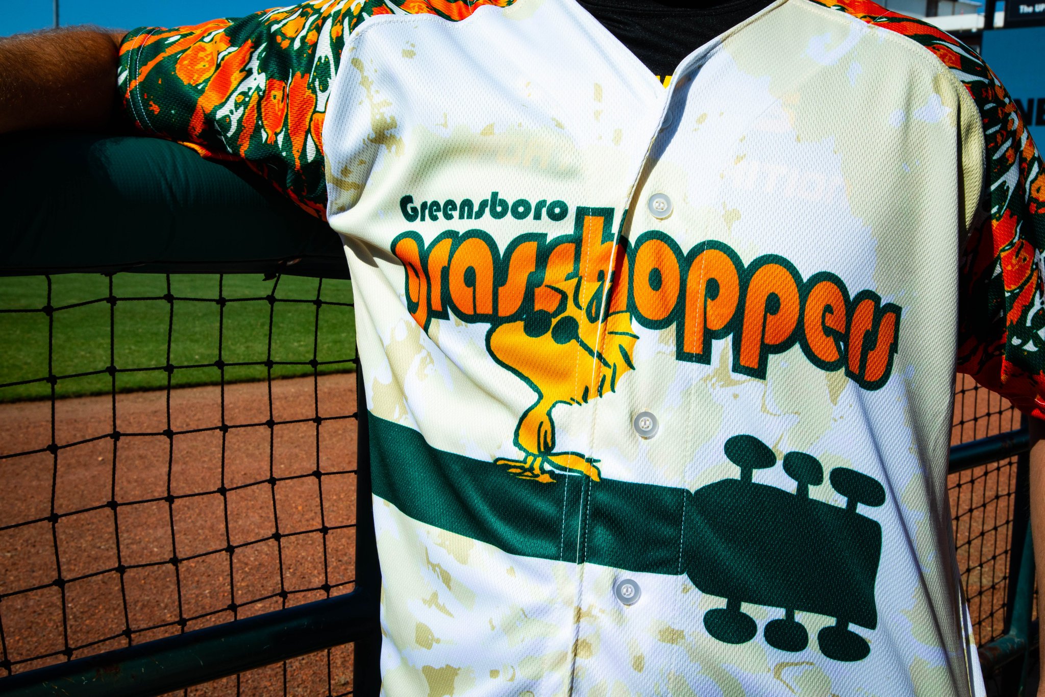 greensboro grasshoppers jersey