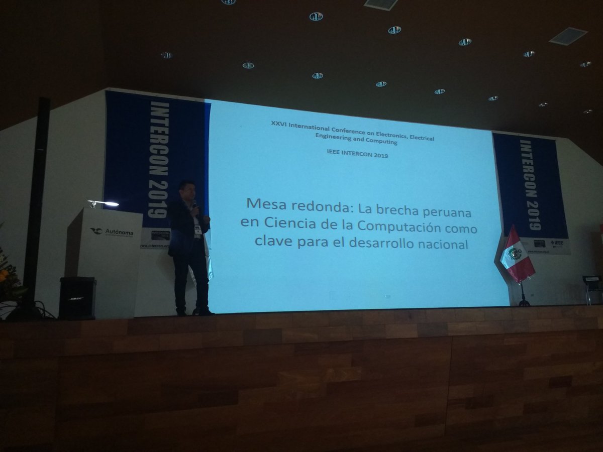 gissemari's tweet photo. Ayer estuve en #Intercon hablando sobre la brecha en Ciencias de la Computación en Perú y su base en la transformación digital. Gracias Profesor Beltrán por la invitación!
@iapucp #intercon2019 #cienciasdelacomputacion
Dejaré mi presentación en https://t.co/6wXcE2SPi1 https://t.co/fOEwRbpQ0l