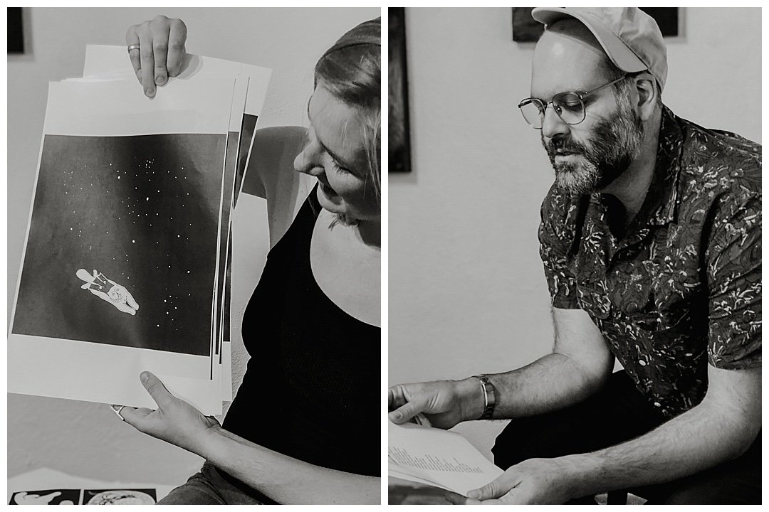 becgrady's tweet photo. New blog post about @cocolarolo and #devinking 's reading at #showponygallery last month and Devin's new book #thegreatcomplication out from @KenningEditions !
https://t.co/SN88ht6ltP https://t.co/6MRRyqRfC1