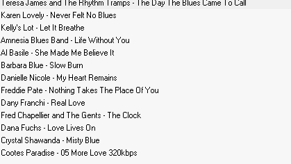 DjMooni's tweet photo. @BluesMusic_Fan Coming up in second Hour:
#TeresaJames #TheRhythmTramps @karenlovely @kellyslot
@AmnesiaBlues #AlBasile #BarbaraBlue @Danielle_Nicole
#FreddiePate @DanyFranchi @FREDCHAPELLIER @DanaFuchsTweet @crystalshawanda #CootesParadise https://t.co/vzcTP03urG