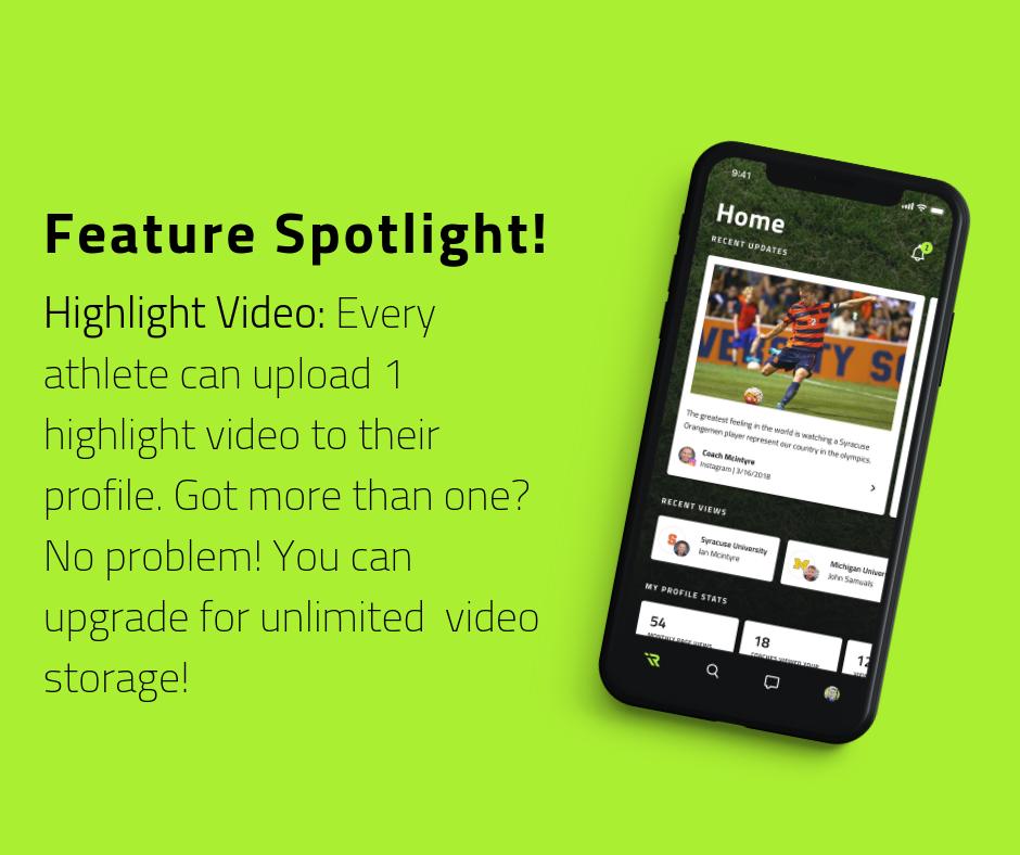 RecruitChuteUS's tweet photo. Highlight videos are a great way to showcase your ability! Need help creating your highlight tape? We do that too! https://t.co/2QGv75viUP