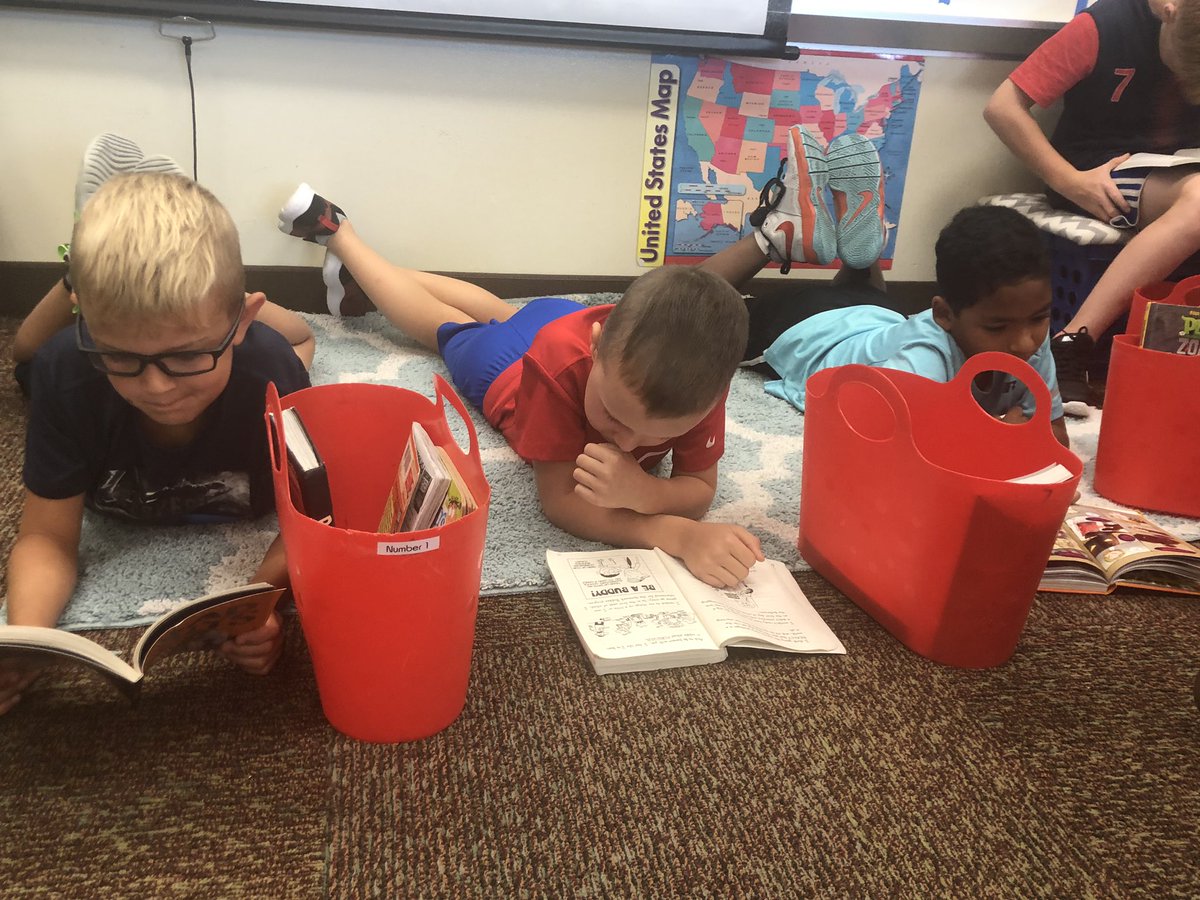 We are working on our reading stamina in second grade!