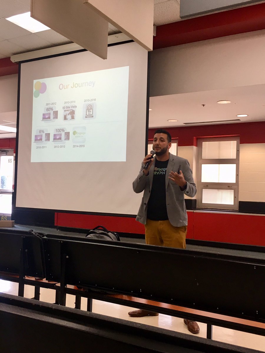 <a href="/Mr_JGonzalez/">Justin Gonzalez</a> kicking off <a href="/BerwynSouth100/">Berwyn South District 100</a>’s 5th Annual <a href="/iEngageBerwyn/">iEngage-Berwyn</a> Conference! #iEngageBerwyn #d100inspires #waytolead