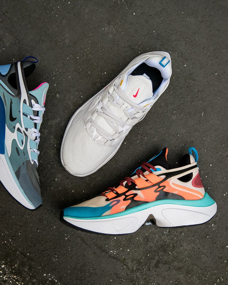 WEST147's tweet photo. To keep @Nike’s leading edge, D/MS/X looks to the fringes of sport for inspiration and remixes classic and new Nike silhouettes to find #cuttingedge aesthetics rooted in the now. The #Nike #DIMSIX is available now, online or in-store. https://t.co/r4bulua2m0