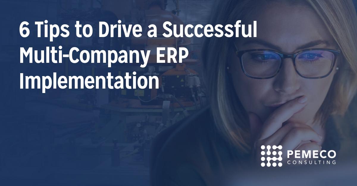 Are you ready to deliver your multi-company ERP implementation successfully? Read this post to learn 6 best-practices that cover data, system architecture, and implementation best-practices.
pemeco.com/6-tips-success…

#multi-company #ERPimplementation #ERPproject