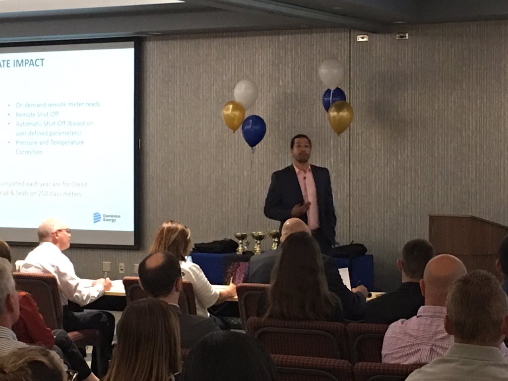 joetannery's tweet photo. The @DominionEnergy Innovation Spark Tank is underway in Ohio. Spark Tank engages employees in innovation and drives their ideas forward to implementation. #innovation #ideastoimplementation #ownthefuture #answerthecall https://t.co/9pjoR8WrGl