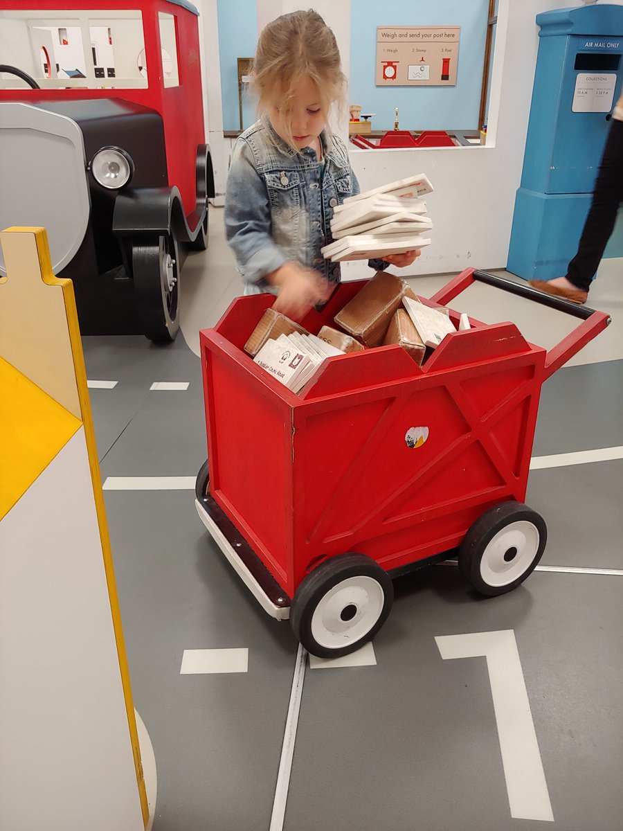 Fantastic early morning #autism friendly #neurodiversity event at <a href="/thepostalmuseum/">The Postal Museum</a> with <a href="/AmbitiousAutism/">Ambitious about Autism</a> youth patrons this morning. My girls loved it! Bring on the next one!