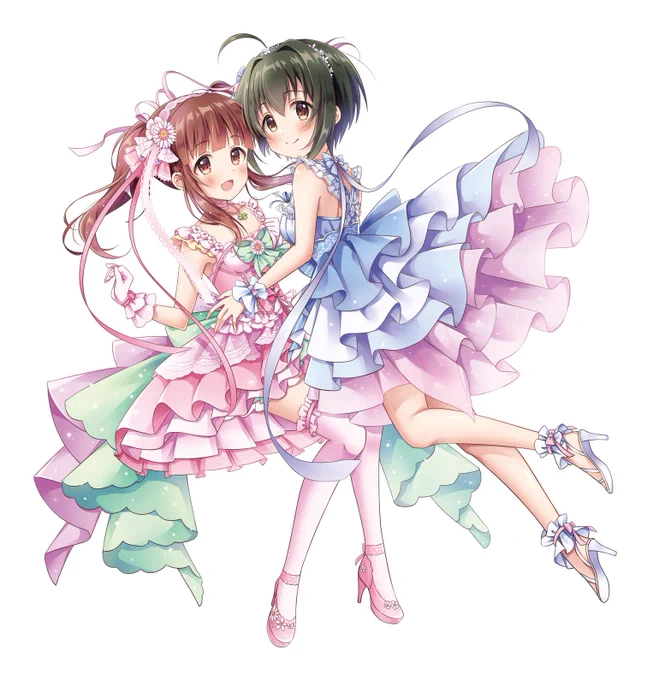 小日向ちゃんと智絵里ちゃん? 