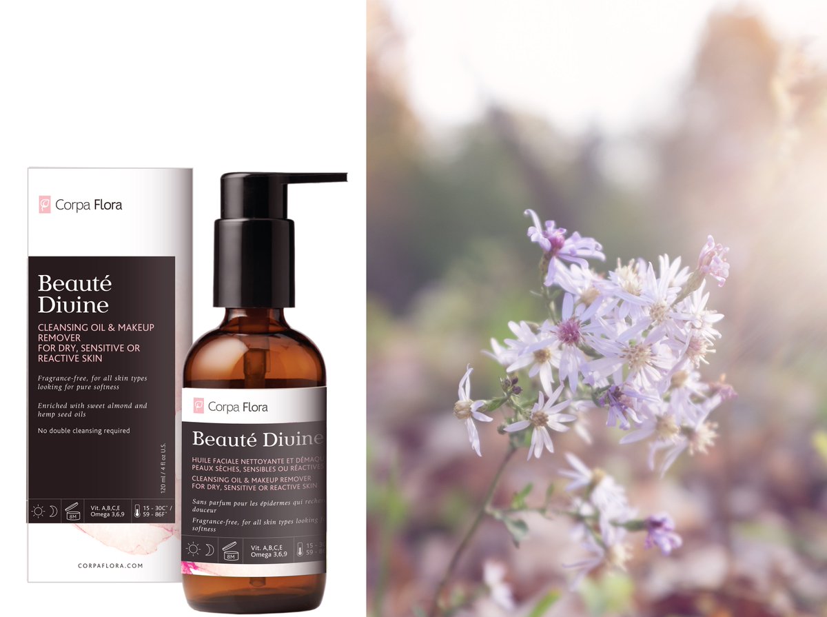 Corpaflora's tweet photo. Notre fameuse huile nettoyante pour les peaux les plus délicates.
Beauté Divine peau sensible.🌱

Our famous cleansing oil for the most delicate skin.
Beauté Divine sensitive skin.🌱

#skincare #skincareroutine #sensitiveskin #cleansingoil #vegan #corpaflora #montreal https://t.co/lWhTXrkq7z