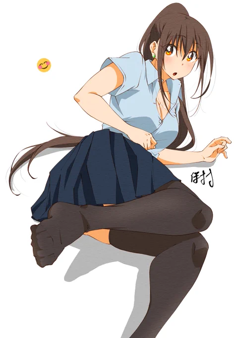 なんでもない子JK～ポニ子～
珍しくニーハイ!! 