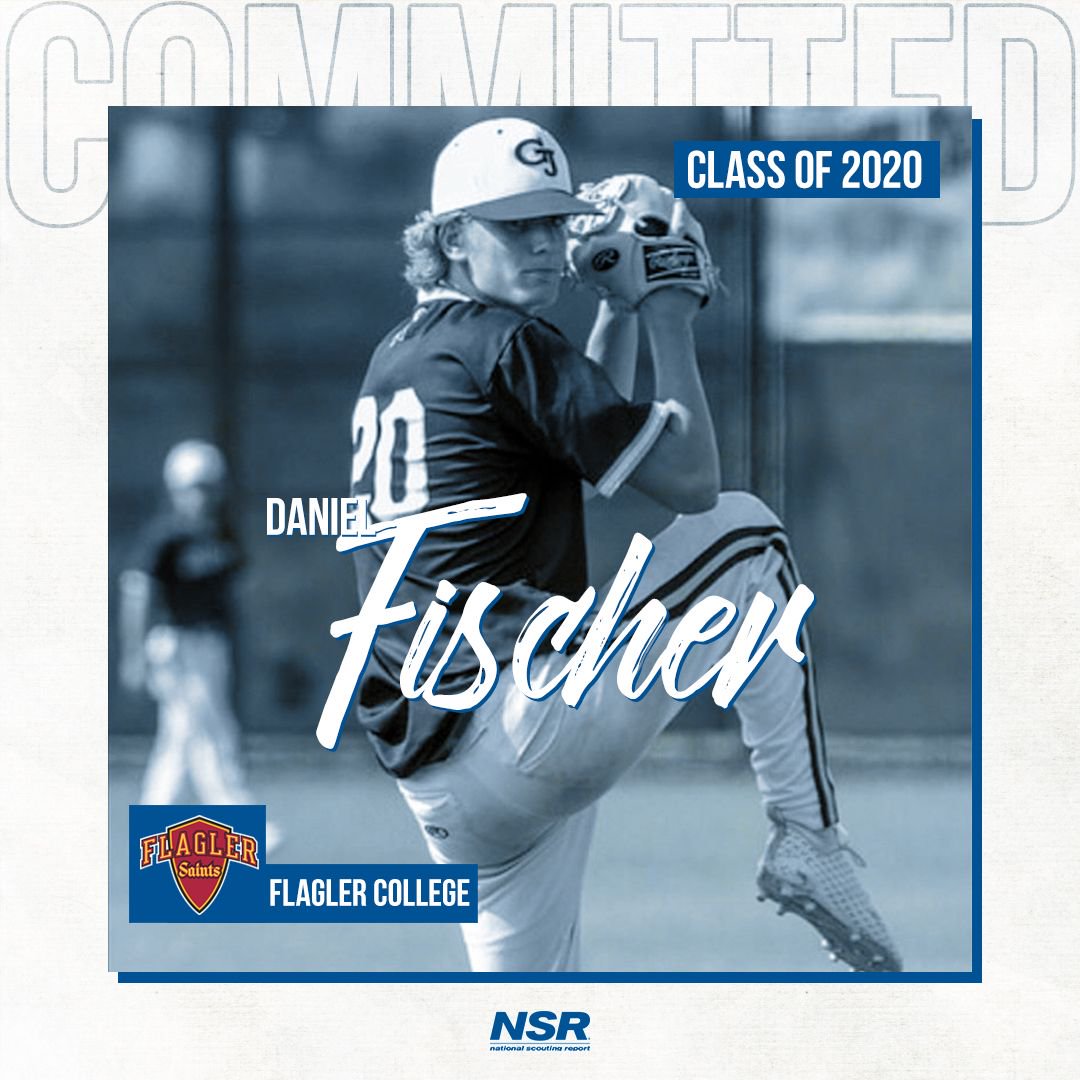 nsrnow's tweet photo. 🚨 #CommitmentAlert 🚨
Congrats to #NSRbaseball prospect Daniel Fischer

🎓: 2020
🌎: Suwanee, Georgia
🏫: Lambert High School
✅: to @FlaglerCollege !👍
🖥: https://t.co/0G5F5oeptr
#NSRcommit
#DanielFischer https://t.co/E00t3FLgVr