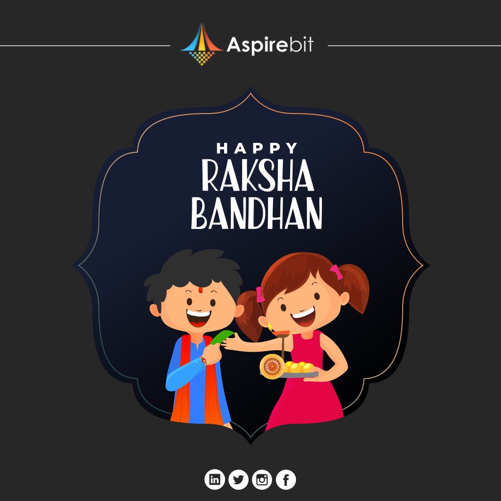 aspirebit's tweet photo. Happy Raksha Bandhan! https://t.co/W3WmUODECF