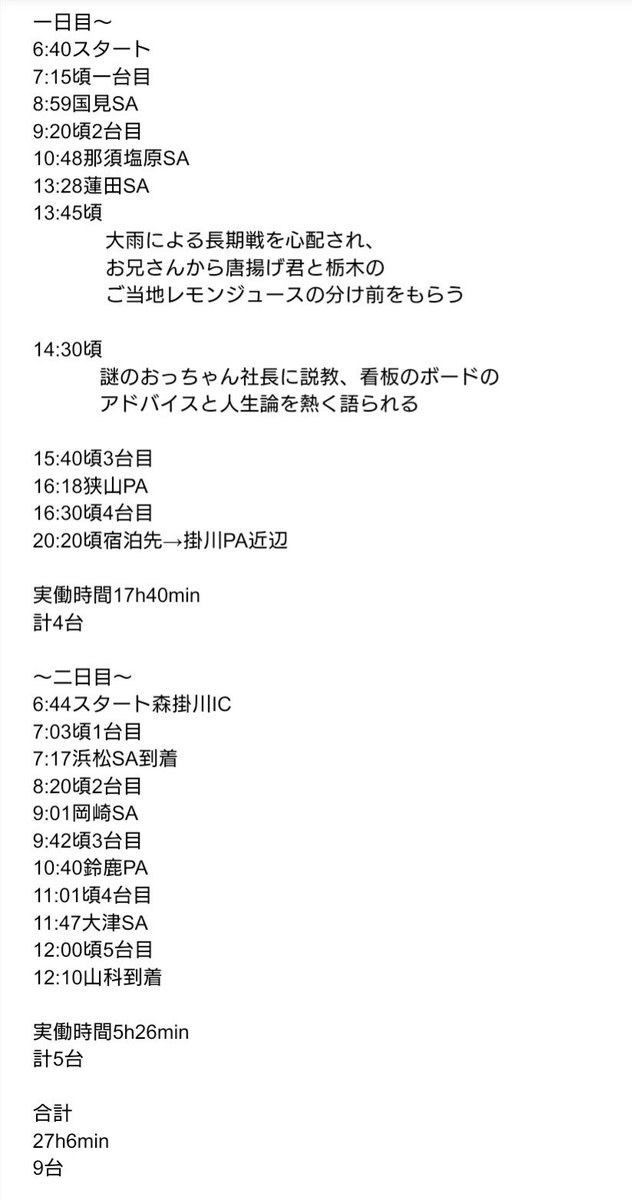 DoumoMrt's tweet photo. ヒッチハイク、初めてやけど非常に楽しかったです！最初はめちゃ恥ずいけど自分の事アホやと思ったらなんとかなった笑

最大限の笑顔でスケッチブック掲げて辛抱強くまてばいつか神は表れるようだ笑

今回、僕に関わってくれた皆さんほんとに感謝です！ありがとうございました！
#ヒッチハイク https://t.co/HMlS737fRS