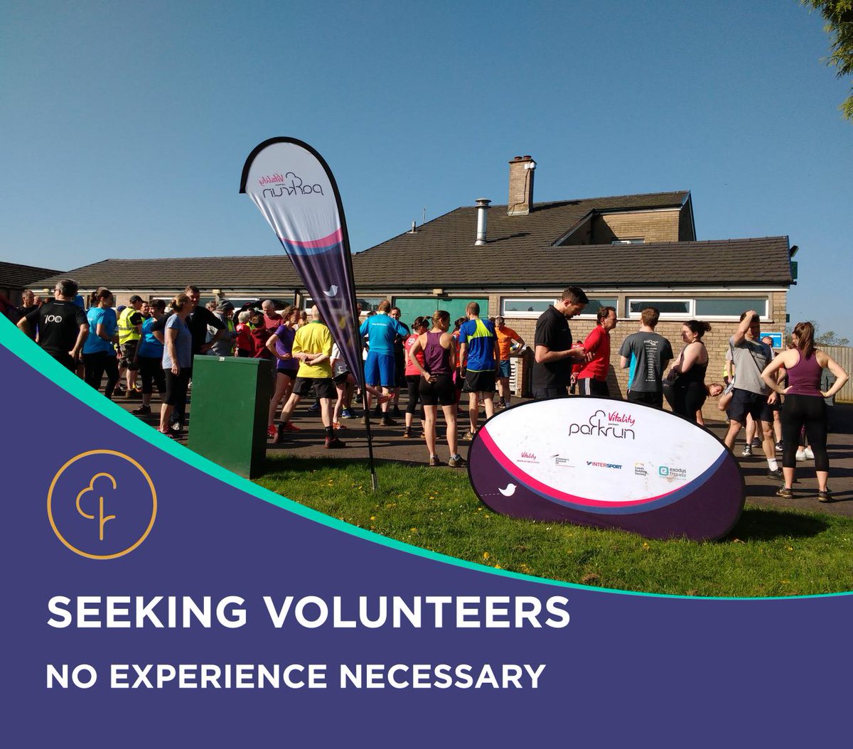 There are lots of volunteer positions available for anyone who wants one this Saturday morning - see parkrun.org.uk/thornbury/futu… 

If you would like to have a go at any of the roles - no experience necessary - please let Malcolm know by emailing thornbury@parkrun.com 🙂