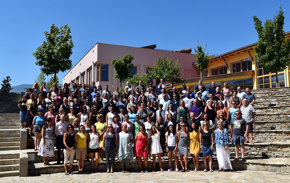 AAS_Sofia's tweet photo. Yesterday was filled with excitement, as AAS teachers got back together. Hugs, laughs and summer adventures were shared, new team members greeted and welcomed. 
We are working together to ensure a smooth start of the new school year for everyone.
#aassofia #aasteam #aas1920 https://t.co/XyCFCktA7m