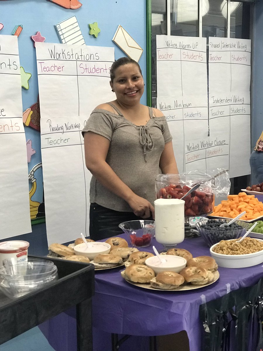 PetersenHISD's tweet photo. 🗣Thank you to our AMAZING parent volunteers for the absolutely delicious breakfast this morning!!! Great start to our SEL Day!!! ❤️ @SouthArea_HISD https://t.co/w4ZLUNaPfY