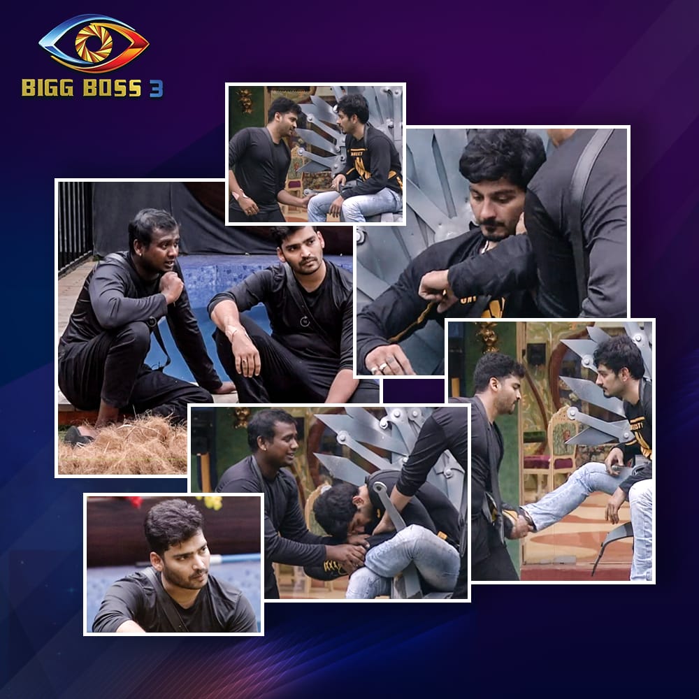 RaviKrishnaOffl's tweet photo. Try until you succeed.

During the task when Rahul gave up, Ravi fought alone for the throne with the wound on his hand.

He couldn't succeed but the effort he put was commendable.

- Team Ravi Krishna

#BiggBoss3  #TeamRaviKrishna #RaviKrishnaBiggBoss3 #SaveRaviKrishna https://t.co/yM5EgptXHU