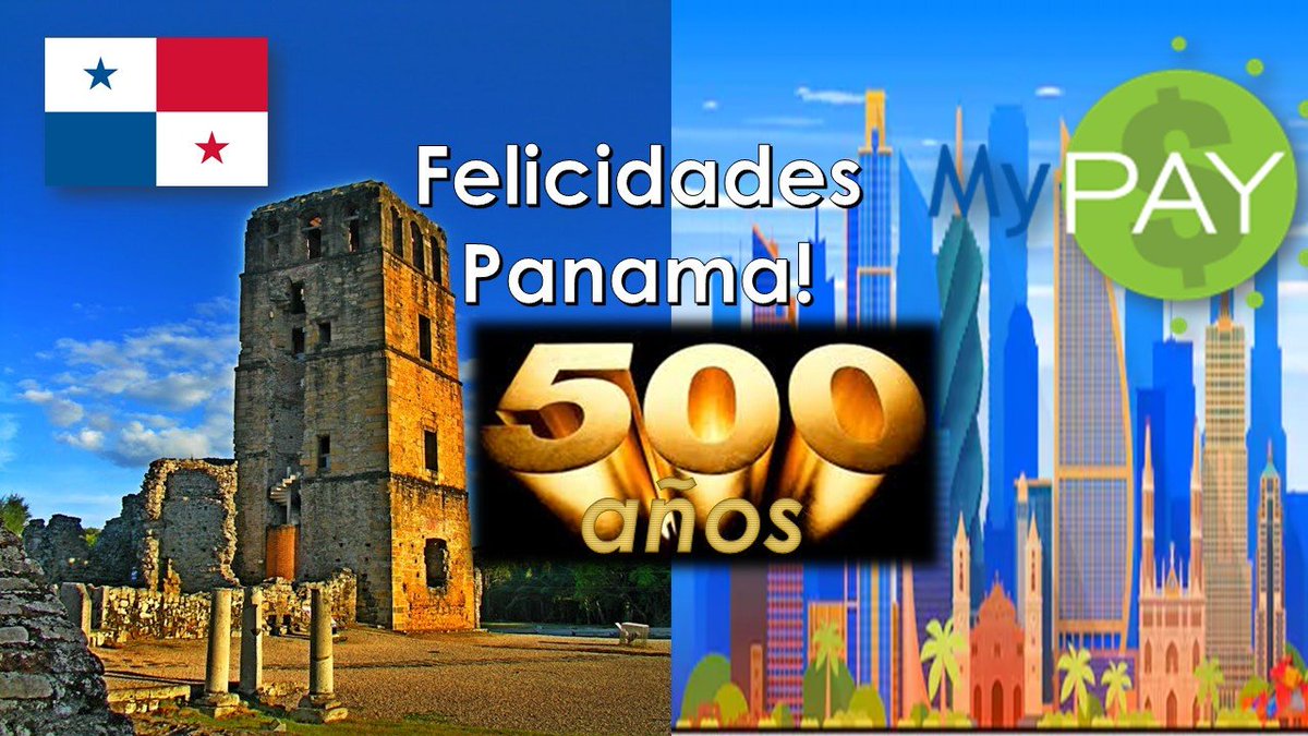 MyPayPanama's tweet photo. Y nos sumamos a este celebración!
Porque somos y estamos orgullosos de ser Panameños, FELICIDADES PANAMA!
#Panama #500AñosDeOrgullo #500añosPanama #MyPay #MyPayPanama #3techmoving #3techPanama #500años #ecommerce #Tecnologia #pasareladepagos #tiendaonline #comercioelectronic https://t.co/5euV9UEG2n