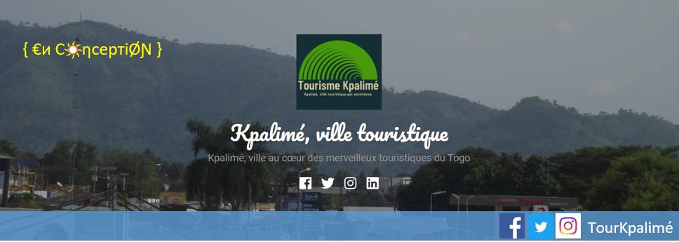 @tourkpalime, une plateforme web, un blog axé sur le e-tourisme pour la promotion des valeurs naturelles, socio-culturelles et économique de la belle <a href="/VilleKpalime/">🇹🇬 Ville de Kpalimé 🇹🇬</a> et ses environs
En cours de conception, cette plateforme se verrait être la vitrine d'un tourisme durable de Kloto.