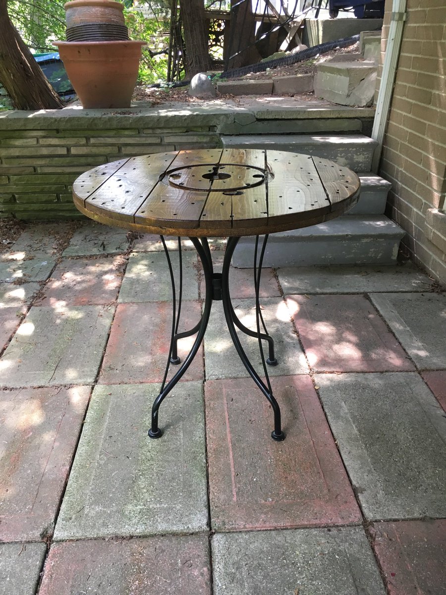 VicLord's tweet photo. Are you heading to the @TriBellFlea this weekend?   Be sure to look for Peter Bolkovic’s amazing #liveedgewood tables. https://t.co/EiM4Whpwu8