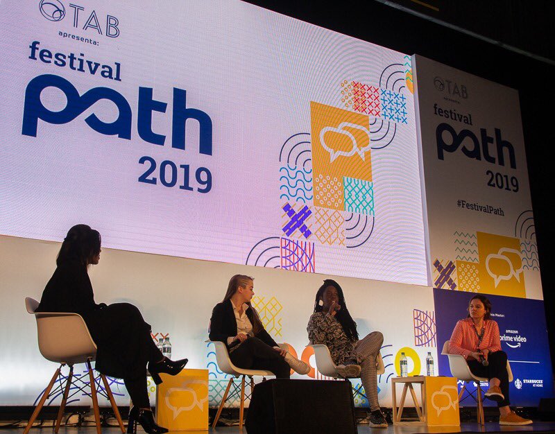 Nosso #tbt de hoje mergulha no universo dos influenciadores e do ativismo digital em movimentos sociais. As influenciadoras Paula Landucci, Ana Paula Xongani e Hariana Meinke palestraram no #festivalpath2019. Quer saber mais? Clica aqui: bit.ly/2KMr82X