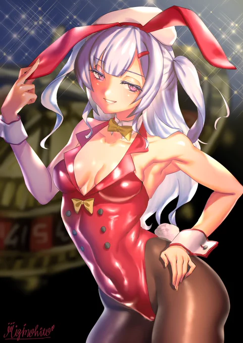 エイジャックスにバニーガール服を着せたい!#アズレン #アズールレーン #エイジャックス 
