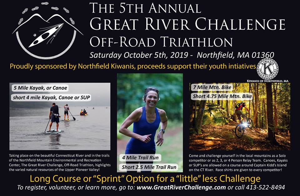 kayak mountain bike trail run triathlon