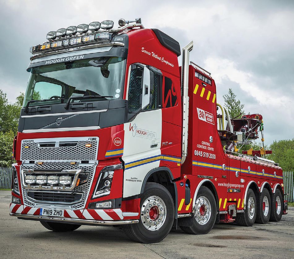 ThomasHardieUK's tweet image. Be sure to read the latest copy of CV Dealer Magazine. It features an interesting article focusing on recovery and includes a write-up on our customer, @HGG_Recovery of Widnes, who has recently taken delivery of a simply superb, new, five-axle Volvo FH16-750 rigid. @VolvoTrucksUK