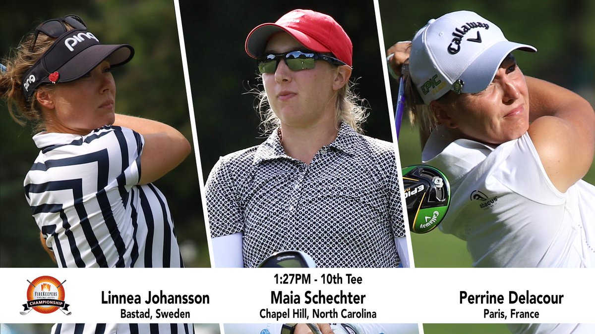 Linneagolf's tweet photo. Good vibes in @BattleCreekCity after a solo third finish last year! Can't wait to tee it up this weekend #FireKeepersChamp #Road2LPGA 🇸🇪 #FeaturedGroup #FKCHChamp #DriveOn https://t.co/5Z1Q1BBgMl