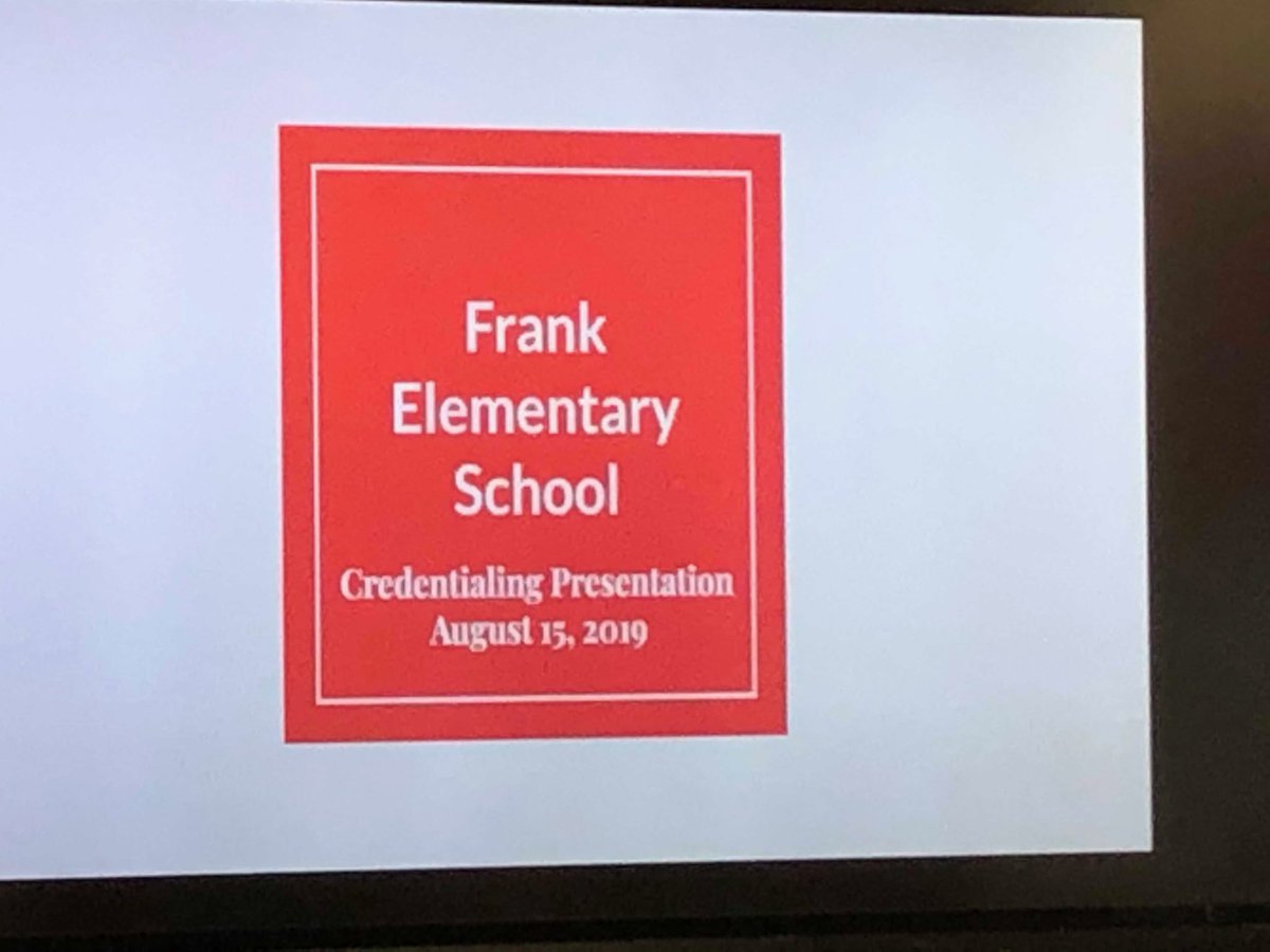 ssavagli's tweet photo. EL Credentialing happening right now at our amazing KUSD Frank Elementary School!  Phase 3-Demonstrating sustainable continuous improvement for student learning and achievement!#DrSuesview #Leadersmatter #AAFI #KUSDProud https://t.co/X2hWRhMIgN
