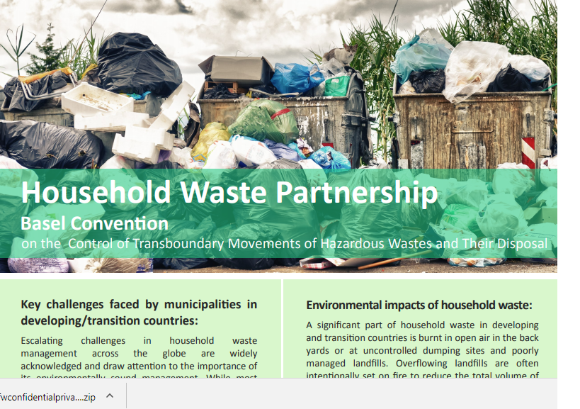 The Basel, Rotterdam and Stockholm Conventions on Twitter "DYK