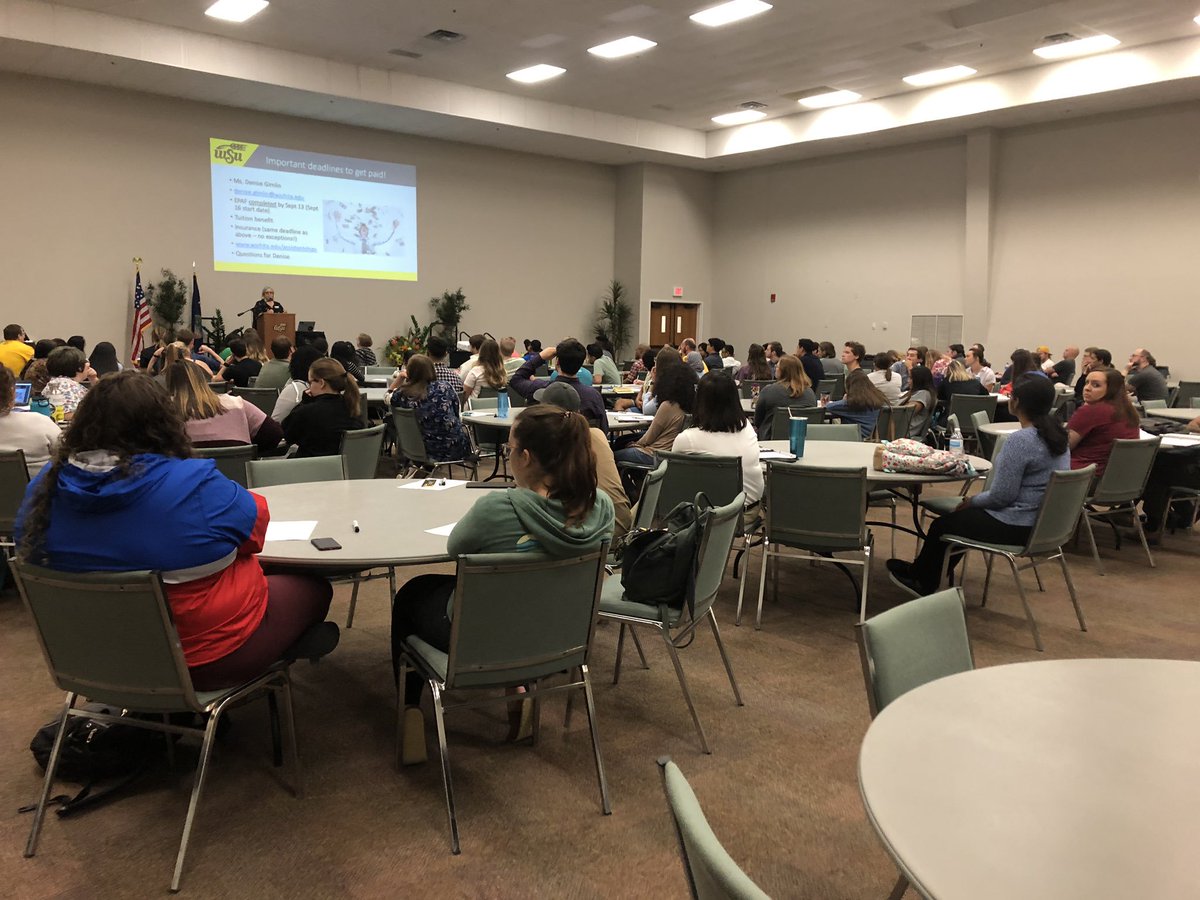 WichitaStateIDA's tweet photo. The Academic Resources Conference at Wichita State University is going on now! 

Check out the schedule, maps, and more at: https://t.co/R0TwAd8KOd

#wsuarc19 #wsunow https://t.co/fGj3thy4Gm