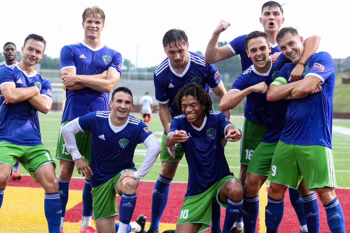 Ottersoccer's tweet image. Seven goals, an assist, and nearly every Otters career and single-season offensive record...much deserved to Taylor Gray for becoming the first Otter to make a @USLLeagueTwo Conference Team of the Year! #FearTheFur