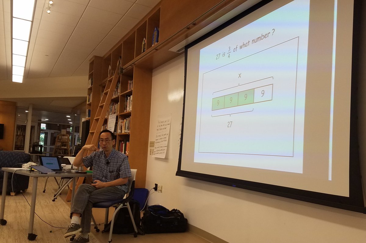 MelanieShedd's tweet image. @PrincipiaSchool #PrinPD with @gregtangmath  Learning about ways to make math intuitive and to focus on key skills: Visualization, Number sense, Communication,  Generalization and Metacognition. The power of part, part, whole!!  #printeachersonfire #mathiscool #WeAllTeachMath